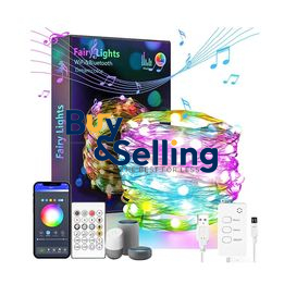 Smart App Control Multicolor Rgb Copper Lights 