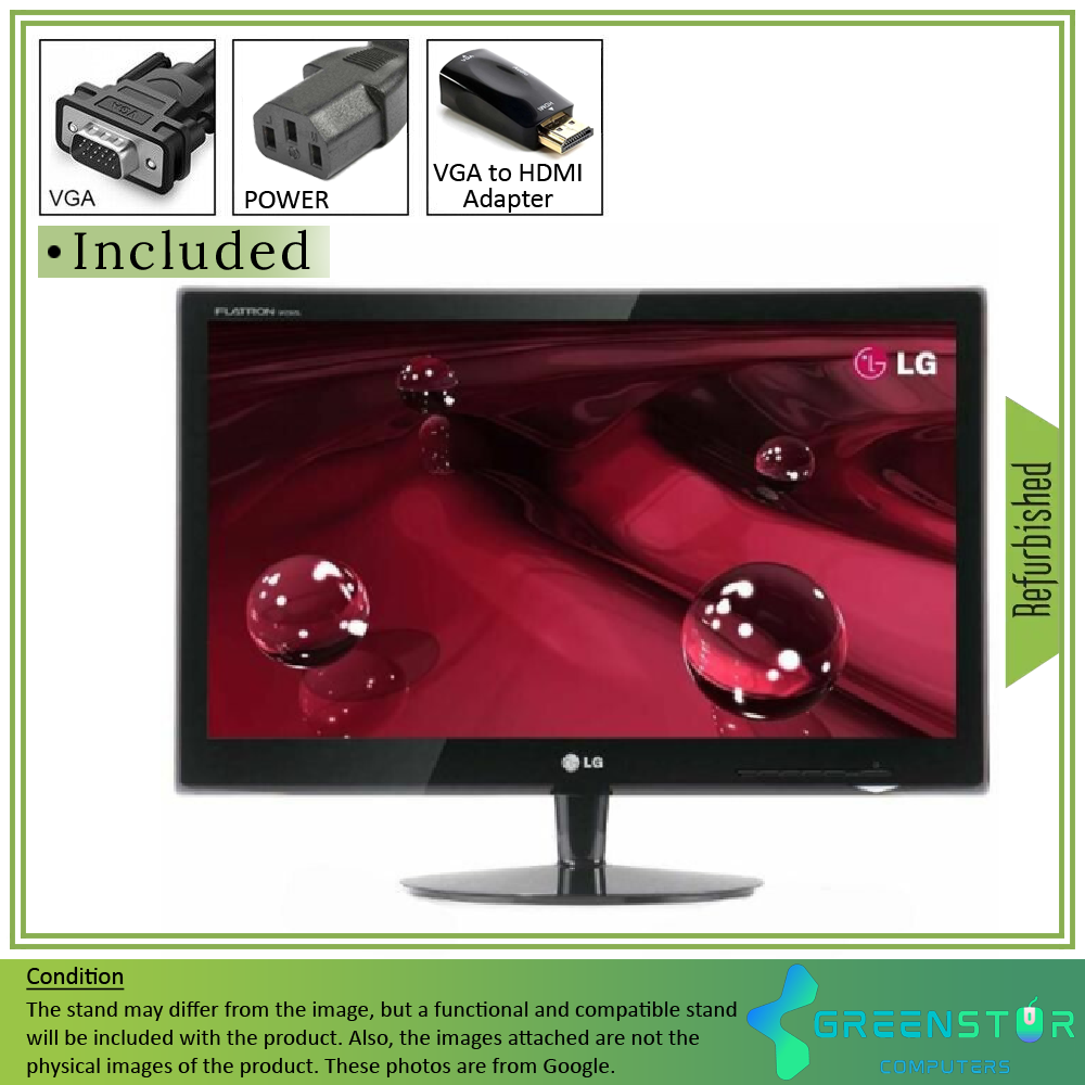  Refurbished(Good) -LG E2240T 22 Inch 1920x1080 Widescreen FHD LCD Monitor