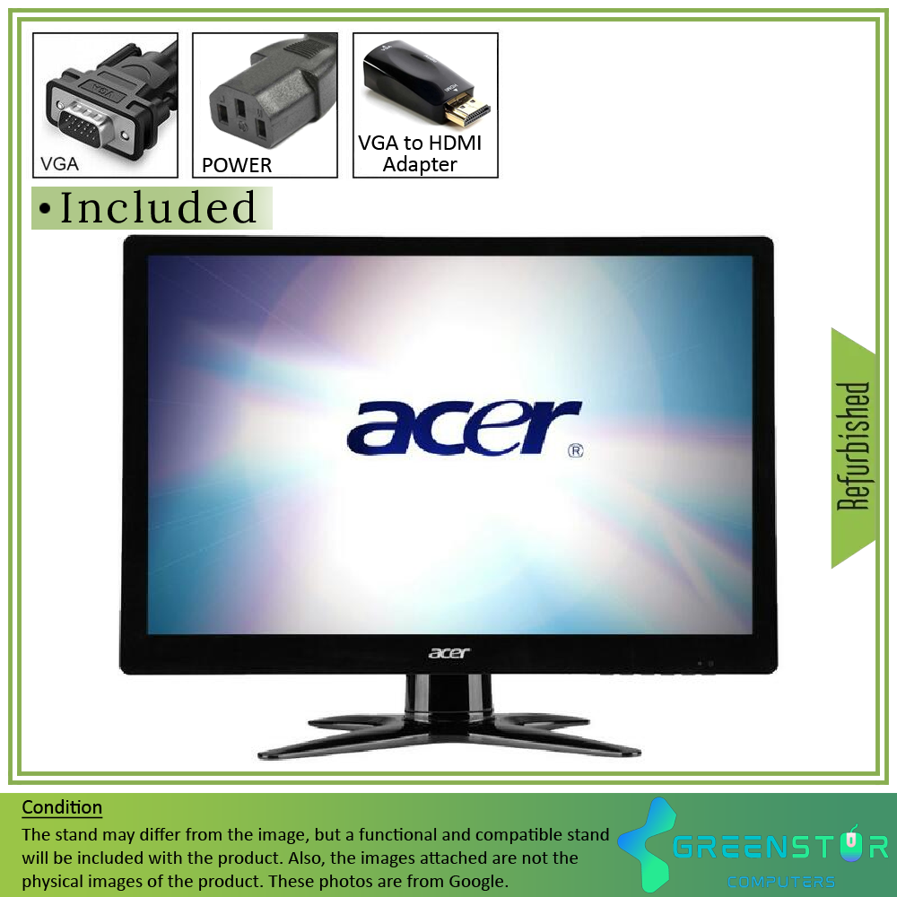  Refurbished(Good) - Acer G196HQL 18.5
