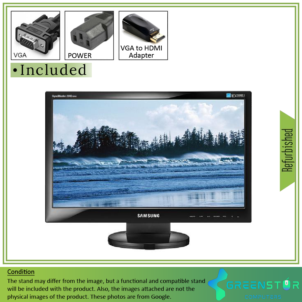 Refurbished(Good) - Samsung SyncMaster 2043SWX 20