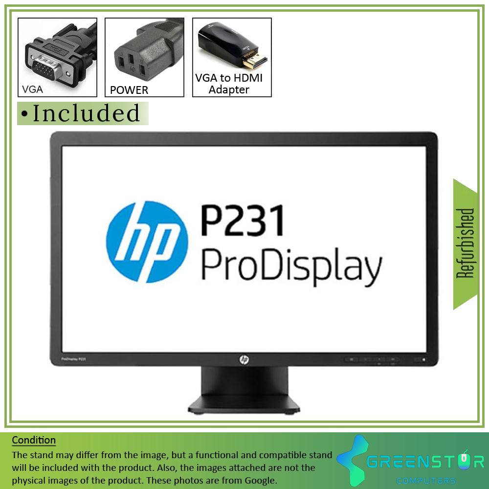  Refurbished(Good) - HP P231 ProDisplay 23