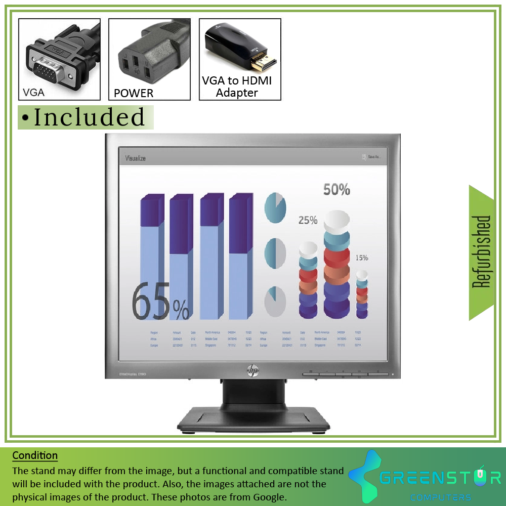  Refurbished(Good) - HP EliteDisplay E190i 18.9