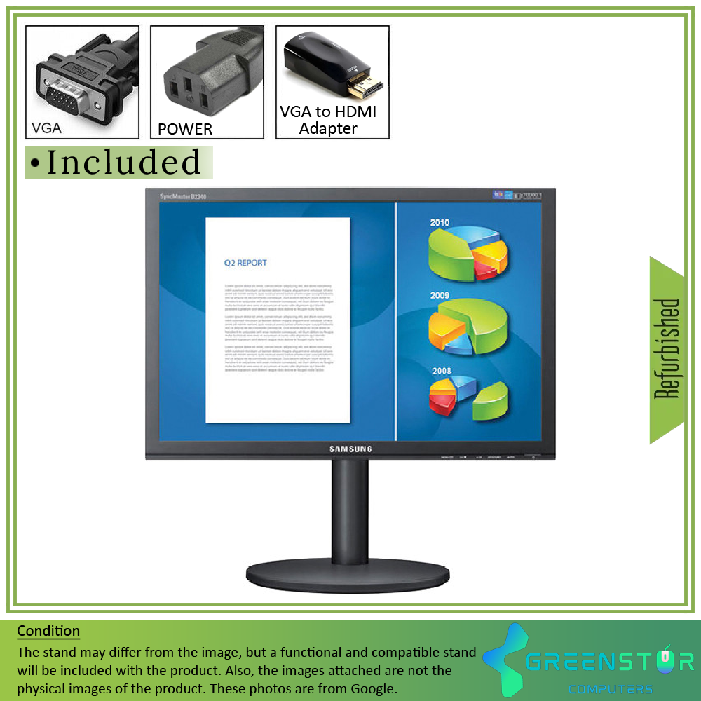 Refurbished(Good) - Samsung SyncMaster B2240W 21.5