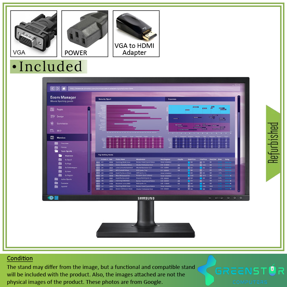 Refurbished(Good) - Samsung SE650 S22E650D 21.5